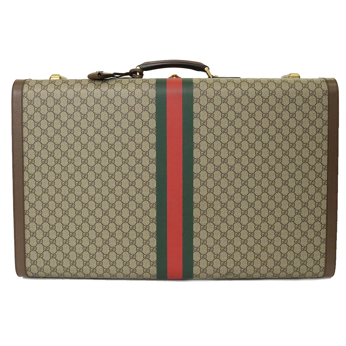 GUCCI グッチ ウェブストライプ付き GUCCI SAVOY エクストララージ スーツケース トランクケース ハードケース トラベル インテリア 6037